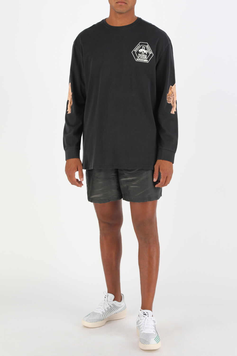 Puma X Rhuigi Shorts in Black PUMA